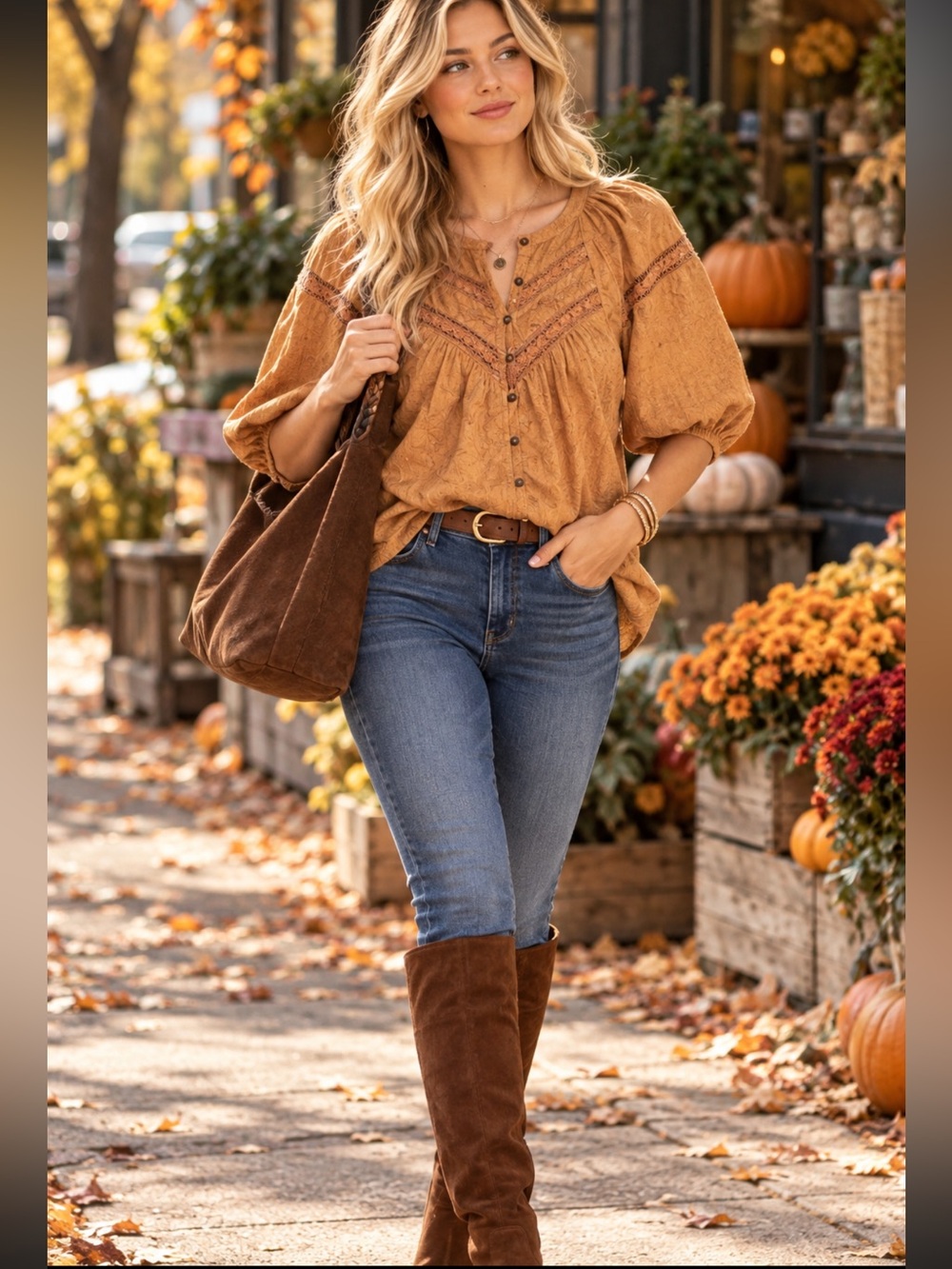Anthropologie Harmony Lace Peasant Blouse